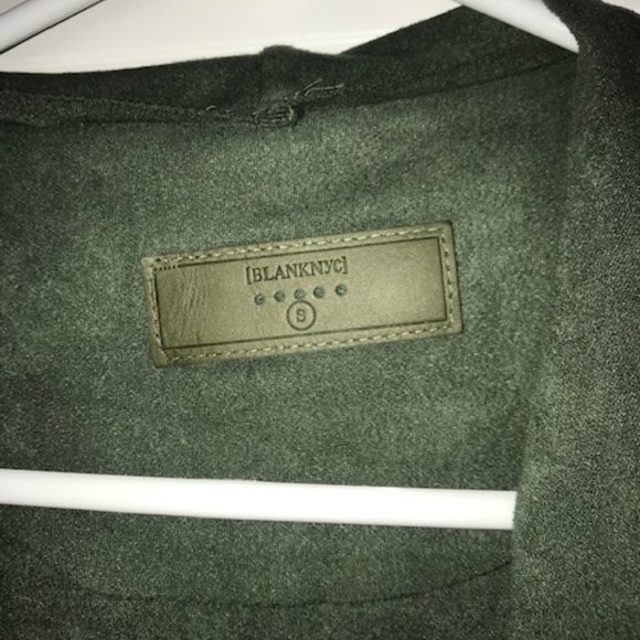 Blank NYC green suede Jacket - Picture 3 of 3